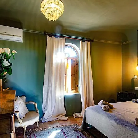 Aux Portes De Marrakech Villa Arts & Deco Avec Piscine 马拉喀什 外观 照片