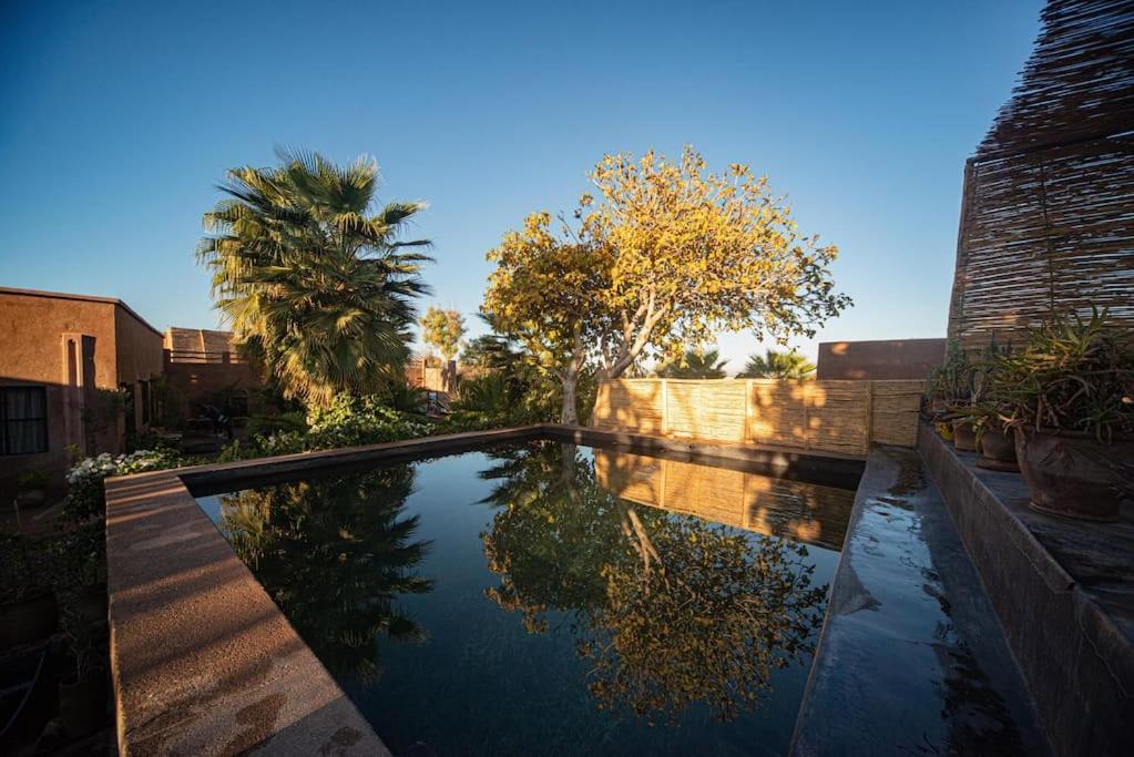 别墅 Aux Portes De Marrakech Arts & Deco Avec Piscine 马拉喀什