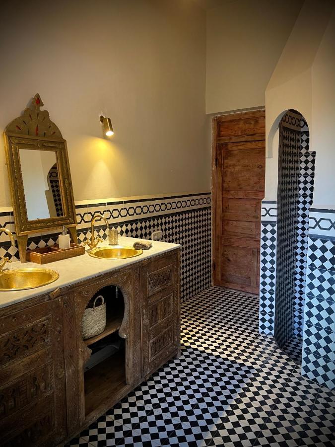 Aux Portes De Marrakech Arts & Deco Avec Piscine 别墅 *